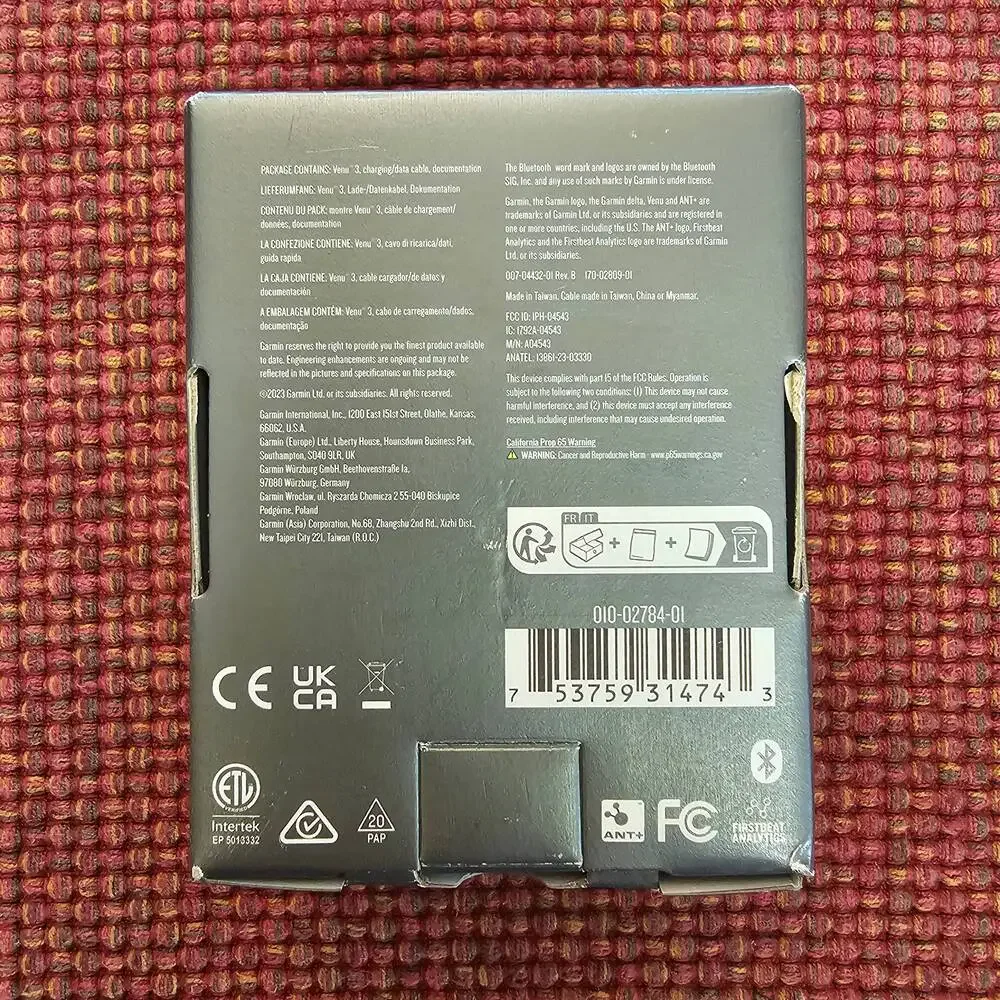 garmin new venu